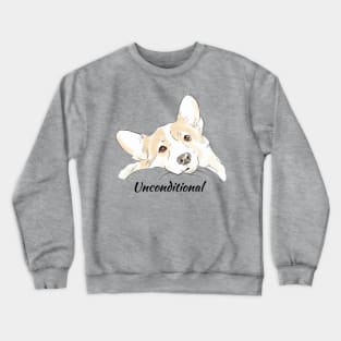 Unconditional Love - Corgi Crewneck Sweatshirt